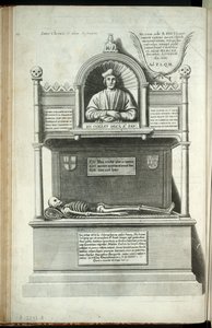 John Colet. State 1 by Wenceslaus Hollar